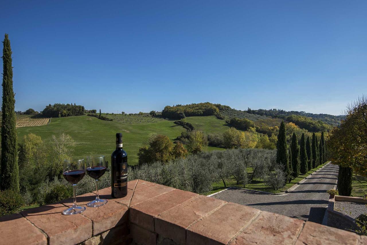 Agriturismo Le Gallozzole Монтериджоні Екстер'єр фото