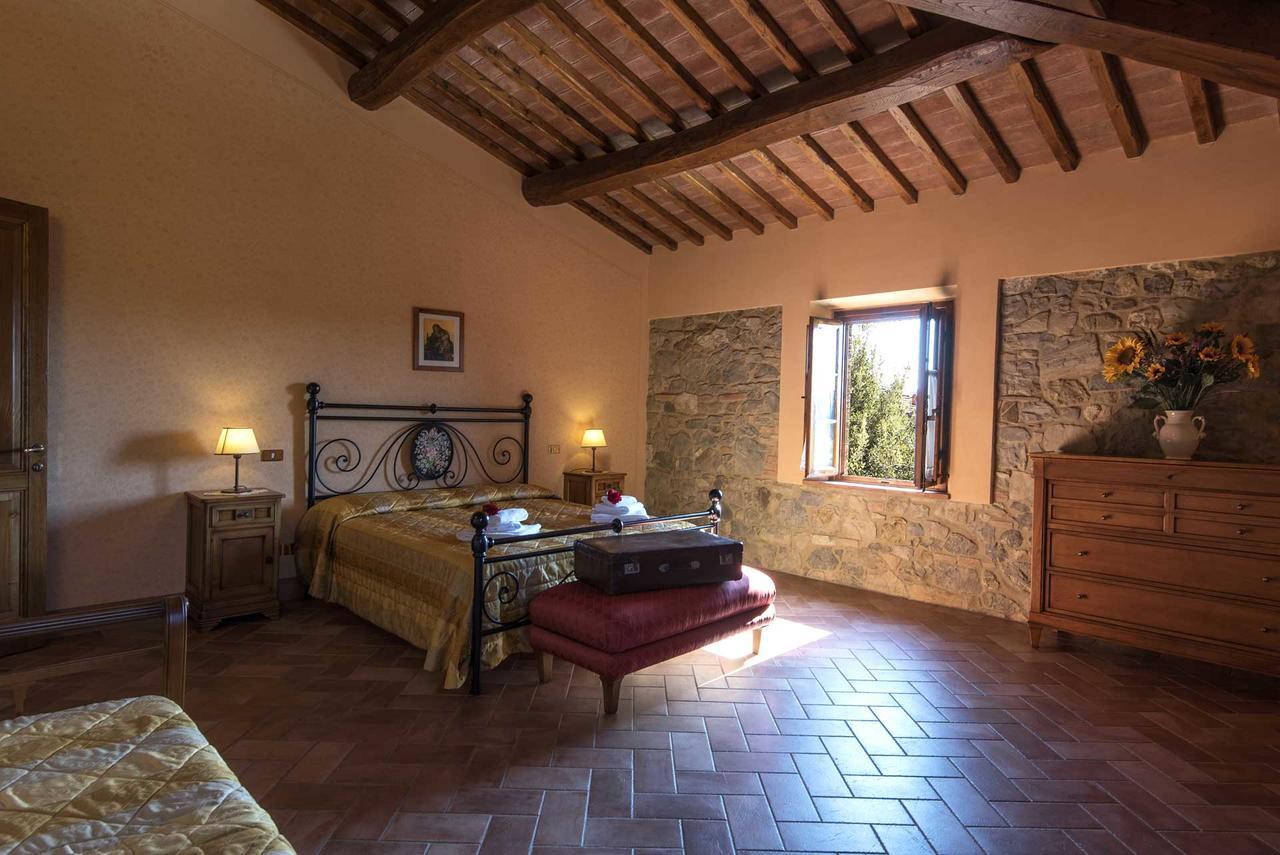 Agriturismo Le Gallozzole Монтериджоні Екстер'єр фото