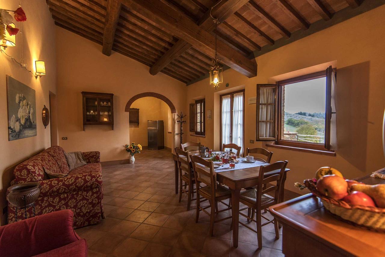 Agriturismo Le Gallozzole Монтериджоні Екстер'єр фото